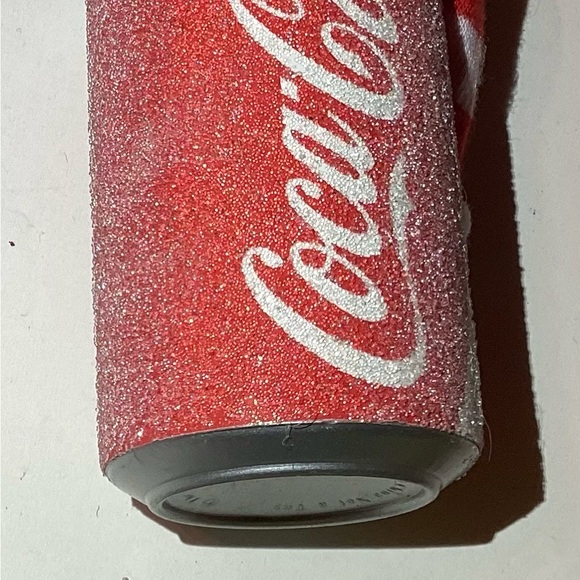 Vintage Coca Cola Can Glittered Ornament - Picture 6 of 8